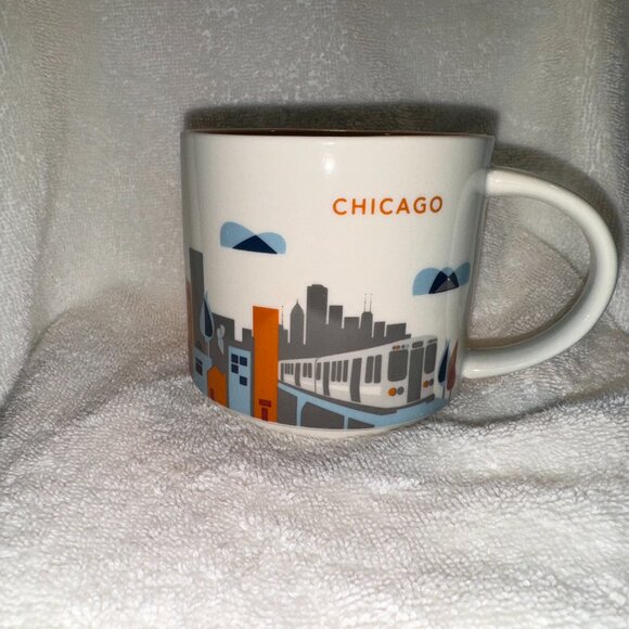 CHICAGO Mug STARBUCKS You Are Here Collection - Picture 1 of 5